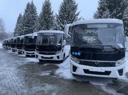 Нижнекамск: В город прибыла первая партия автобусов