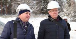 Ижевск: ​Глава города Олег Бекмеметьев посетил строящиеся объекты Ижводоканала