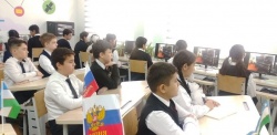 Нижний Новгород: Ученики школы №30 города Бухара (Республика Узбекистан) приняли участие в онлайн-экскурсии по Горьковским местам