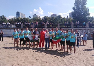 Со 2 по 4 августа 2019 года в Самаре состоялись соревнования по пляжным видам спорта среди команд Ассоциации городов Поволжья.