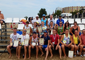 С 13 по 14 августа в городе Самаре состоялся Фестиваль пляжных видов спорта среди команд Ассоциации городов Поволжья.