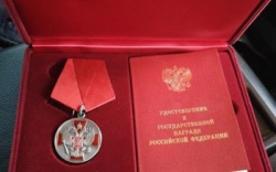Арзамас: Александр Щелоков награжден медалью ордена «За заслуги перед Отечеством» II степени