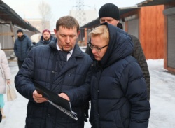 Самара: Глава города Елена Лапушкина проверила ход работ по созданию транспортно-пересадочного узла «Пятилетка»