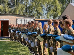 Нижний Новгород: 40 воспитанников третьей смены военно-патриотического лагеря «Хочу стать десантником» совершили самостоятельный прыжок с парашютом