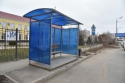 Астрахань: В городе обновят 40 остановок общественного транспорта