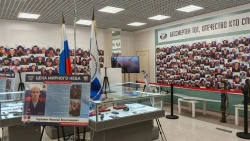 Оренбург: «Бессмертен тот, Отечество кто спас» - в городе работает выставка, посвящённая погибшим участникам СВО