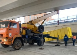 Пенза: В городе установлена новая снегоплавильная станция