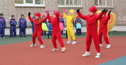 Ижевск: В детских садах города открываются спортивно-игровые площадки по программе «Наша инициатива»