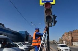 Астрахань: В городе установлено 58 новых светофоров