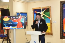 Балаково: 22 апреля состоялась церемония открытия выставки картин Федора Конюхова