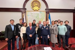 Уфа: Встреча представителей Администрации города со студентами из Башкортостана