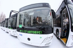 Нижнекамск: Новые автобусы «LOTOS» вышли на маршруты