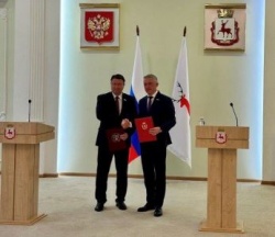 Волгоград: Подписано соглашение о сотрудничестве Волгоградской городской Думы и городской Думы Нижнего Новгорода