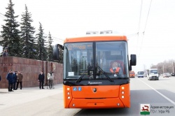 Уфа: В городе состоялась презентация низкопольного троллейбуса местного производства