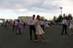 Саранск: В День города в городе состоялся «Молодежный Бал»