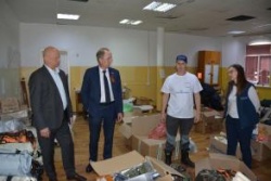 Астрахань: Очередные машины с гуманитарной помощью отправились в зону СВО