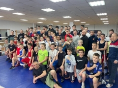 Тольятти: Стартовала матчевая встреча по боксу со спортсменами города Снежного