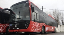 Пермь: В город начали поступать новые автобусы для муниципального автопарка