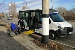 Сызрань: В городе начал курсировать пассажирский автобус нового поколения