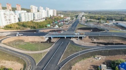 Уфа: В городе в начале октября запустят транспортную развязку на перекрёстке улиц Пугачёва и Генерала Рыленко.