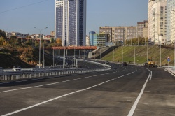 Уфа: В городе объем дорожных работ вырос более чем в два раза.