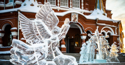 Ижевск: В городе проходит XII ледовый фестиваль ангелов и архангелов