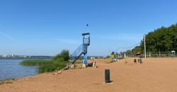 Ижевск: В городе открыли городской пляж