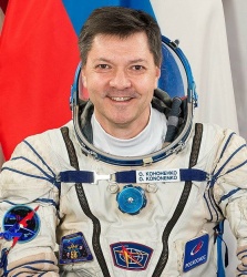 Самара: Олег Кононенко установил новый мировой рекорд по пребыванию в космосе.