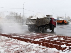 Казань: Ильсур Метшин о новых снегоплавильных камерах - «Надеемся, это сильно увеличит скорость вывоза снега»