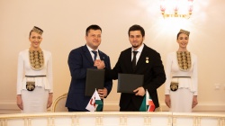 Уфа: Две столицы подписали Соглашение о сотрудничестве.