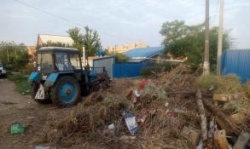 Астрахань: С начала года с улиц города вывезли свыше семи тысяч тонн мусора