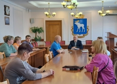 Йошкар-Ола: Мэр города Евгений Маслов провел встречу с представителями ТОС