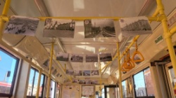 Пермь: В пермском трамвае открылась историческая фотовыставка в честь 300-летия города