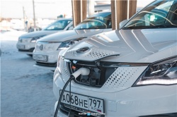 Чебоксары: В столице Чувашии открыли первую станцию для электромобилей с быстрой зарядкой