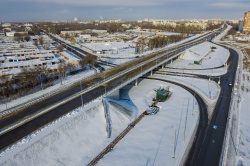 Самара: Дмитрий Азаров дал старт рабочему движению по новому участку моста через реку Самара