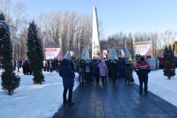 Пенза: Открыта стела «Город трудовой доблести»